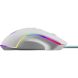 Миша GamePro GM370 White, підсвітка RGB, дротова, USB, оптична, білий GM370