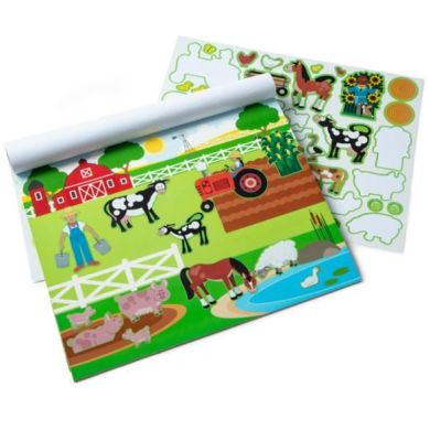 Набор многоразовых наклейок Среда обитания животных Melissa & Doug SM93209/6836