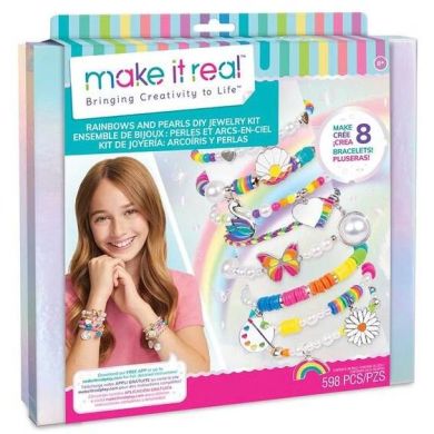 Набор для создания шарм-браслетов Цветная жемчужина Make it Real MR1729