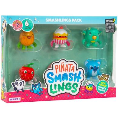 Набір фігурок PINATA SMASHLINGS КУМЕДНІ ГЕРОЇ (6 фігурок, в асорт.) SL2055