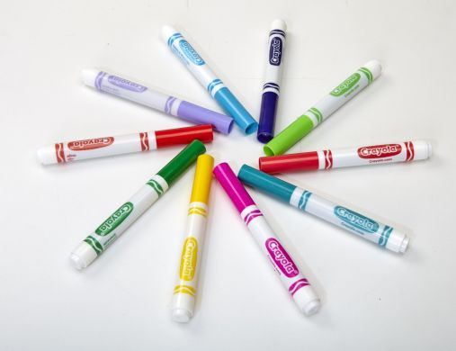 Набор фломастеров широкая линия (ultra-clean washable), 8 шт Crayola 256348.012