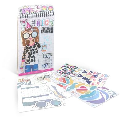 Набір постерів з наліпками за номерами, 10 сторінок Crayola 26285