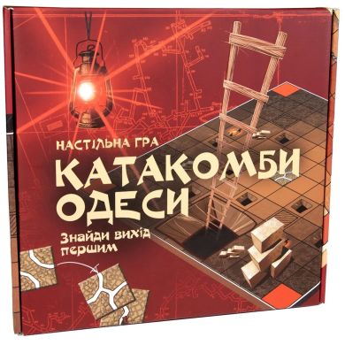 Настольная игра Катакомбы Одессы развлекательная на украинском языке STRATEG 30285