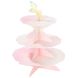 Підставка для тістечок Talking Tables We Heart Pastels з трьох рівнів 4 варіанти верхівок 6 шт. PASTEL-CAKESTAND