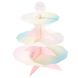 Підставка для тістечок Talking Tables We Heart Pastels з трьох рівнів 4 варіанти верхівок 6 шт. PASTEL-CAKESTAND