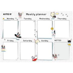 Планер настінний на тиждень, А4, Funny dogs Kite K22-471-3