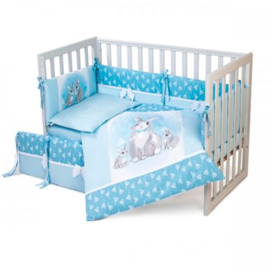 Постільний комплект Верес Summer Bunny blue 6 од. 21704