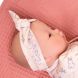 Пупс Bimba в платті та з в&rsquo;язаною ковдрою плаче та клипає очима 37 см Antonio Juan 14258