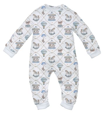 Ромпер довгий рукав 6-9 місяців My Little Pie Couquette Blue 6/9 місяців (68-74) K060