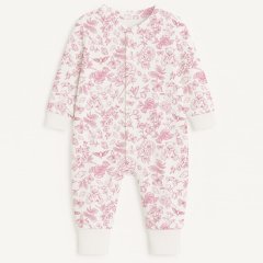 Ромпер з довгим рукавом i комірцем My Little Pie Chloe Pink 1/3 місяців (56-62) K060, 3/6 місяців (62-68), 62