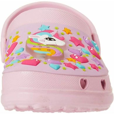 Шлепанцы розовые кроксы детские на девочку Skechers размер 28,5 308016L PNK