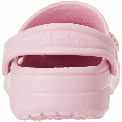 Шлепанцы розовые кроксы детские на девочку Skechers размер 28,5 308016L PNK