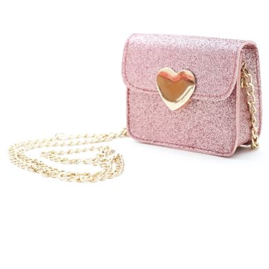 Сумка через плече Mini-Love, рожева Yuko B YB-100-135