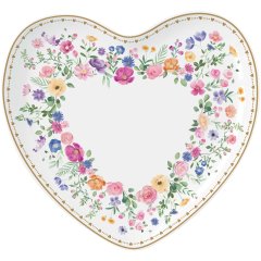 Тарілка у формі серця 20x19см MON AMOUR POZZI MILANO 1480MAMO