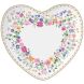 Тарелка в форме сердца 20x19см MON AMOUR POZZI MILANO 1480MAMO