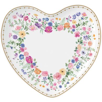 Тарелка в форме сердца 20x19см MON AMOUR POZZI MILANO 1480MAMO