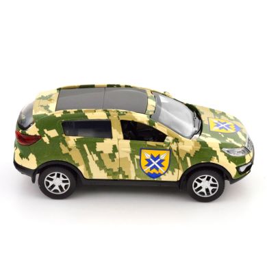 Автомодель серії Шеврони Героїв KIA SPORTAGE R 56 ОМПБр 250362M