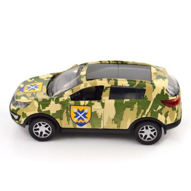 Автомодель серії Шеврони Героїв KIA SPORTAGE R 56 ОМПБр 250362M