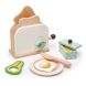 Деревянный тостер с набором для завтрака Mini Chef, Tender Leaf Toys TL8226