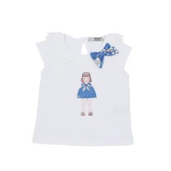 Футболка дитяча Dr. Kid 12M біла DK351/PV20