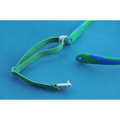 Дитячі сонцезахисні окуляри зелені серії Flex 0 та Koolsun KS-FLRS000