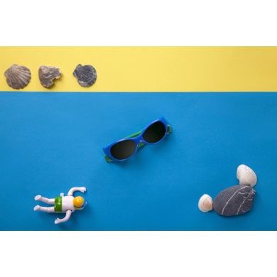 Детские солнцезащитные очки зеленые серии Flex 0 и Koolsun KS-FLRS000