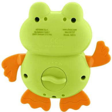 Іграшка для ванної Chicco Жабеня плавець 09727.00, Зелений