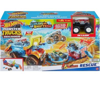 Игровой набор Пожарное спасение серии Изменения цвета Monster Truck Hot Wheels HPN73