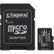 Карта пам'яті Kingston microSD 128GB C10 UHS-I A1 V10 R150MB/s + SD SDCS3/128GB