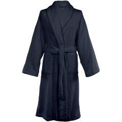 Халат TRIGA S/M унісекс, темносиній Tiseco 3634NAVYBLUE