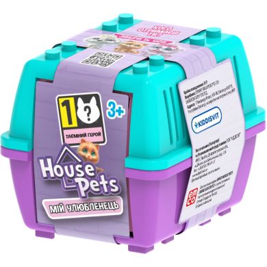 Колекційна фігурка-сюрприз HOUSE PETS МІЙ УЛЮБЛЕНЕЦЬ (з переноскою, в диспл.) House Pets 1065