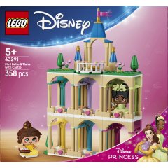 Конструктор LEGO Disney Princess Мініпринцеси Бель і Тіана з замком 43291