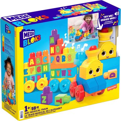 Конструктор Mega Bloks First Builders Музичний паровозик FWK22