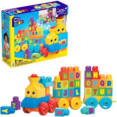 Конструктор Mega Bloks First Builders Музичний паровозик FWK22