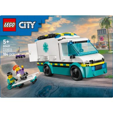Конструктор Скорая помощь LEGO City 60451