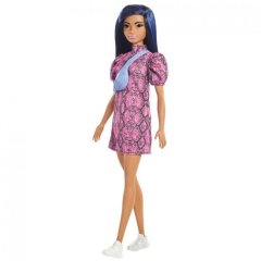 Лялька Barbie Барбі Модниця в платті з принтом під зміїну шкіру GXY99