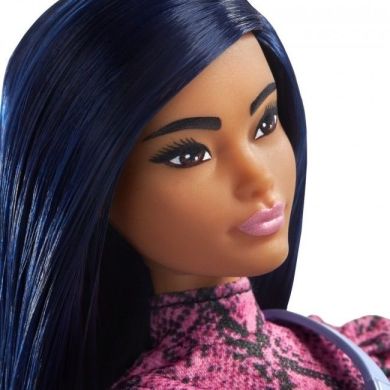 Лялька Barbie Барбі Модниця в платті з принтом під зміїну шкіру GXY99