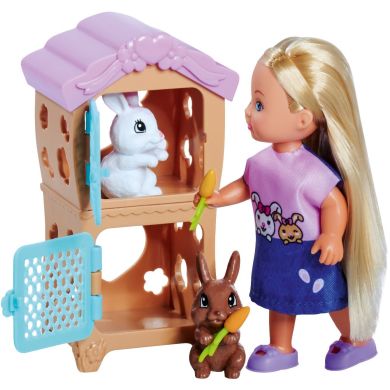 Ляльковий набiр Штеффi Сiм'я кроликiв, з аксес., 3+ SIMBA TOYS 5733667