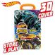 Металевий контейнер для зберігання машинок серії Monster Trucks Hot Wheels HWCC21