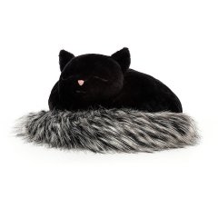 Мягкая игрушка Черная Кошка Jellycat (Джелликэт) 19x38 N2C