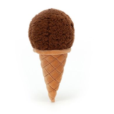 М'яка іграшка Jellycat (Джеллі кет) Чарівне шоколадне Морозиво ICE6CHOC