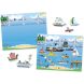 Набір багаторазових наліпок Транспорт Melissa & Doug SM93209/6812