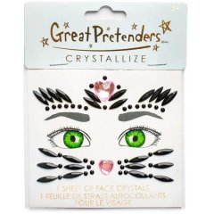 Набір стразів для обличчя Чорний кіт Great Pretenders 87655