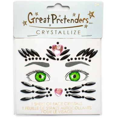 Набір стразів для обличчя Чорний кіт Great Pretenders 87655