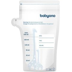 Пакети для зберігання грудного молока 180 мл (30 шт) BabyOno 1084
