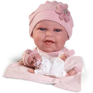 Пупс Clara в костюмі із зіроньками 34 см Antonio Juan 70362