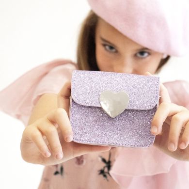 Сумка через плече Mini-Love, фіолетова Yuko B YB-100-136