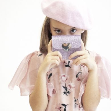 Сумка через плече Mini-Love, фіолетова Yuko B YB-100-136