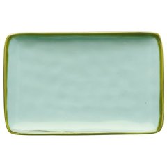 Тарелка Unitable Rose&Tulipani CONCERTO VERDE ACQUA 20*13 см Голубой R134602013