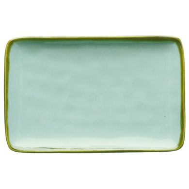 Тарелка Unitable Rose&Tulipani CONCERTO VERDE ACQUA 20*13 см Голубой R134602013